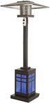 Paramount Illuminated Mission Patio Heater, Square