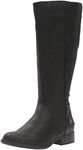 LifeStride Women's Xandy Riding Boot, Black Wide Calf, 6.5