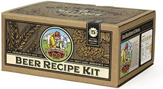 Craft a Brew - Beer Recipe Kit - Oktoberfest Ale - Home Brewing Ingredient Refill - Beer Making Supplies - Includes Hops, Yeast, Malts, Extracts - 5 Gallons