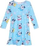 JESKIDS Girls Nightgowns Long Sleev