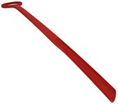 FootMatters Extra Long Handle Durable Easy-Grip Shoe Horn - Red - 61 cm - 1 Unit