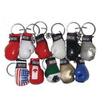 Ringside Small Boxing Glove Key Ring (Red/Black)