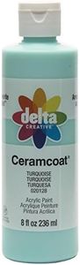 Delta Creative 020128 Acrylic Paint, 8 oz, Turquoise