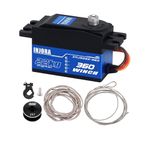 INJORA INJS022-360 22KG 360° Rotation Digital Servo with 25T Low Profile Winch Spool for RC Crawler Car Boat Model