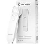 PATH PHARM Forehead Non-Contact Infrared Thermometer for Kids, Adults, and Baby Support with Digital Instant Read, Fever Alarm, Memory Function, and Large LED Display, Canadian Brand