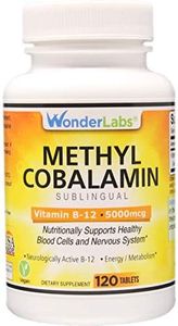 Methylcobalamin B12, Sublingual Vitamin B-12 5000mcg - 120 Tablets