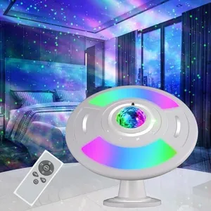 HAARAY Star Projector, Galaxy Projector with Remote and Timer, 5 Adjustable Brightness, RGB Color Changing Night Light for Kids Teen Girls Boys Adults Party Ceiling Room Decor