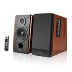 Edifier R1700BTs Active Bluetooth Bookshelf Speakers - 2.0 Wireless Near Field Studio Monitor Speaker - 66w RMS with Subwoofer Line Out - Wooden Enclosure