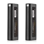 Powerextra 2 Pack Paslode BatteryIM350 Ni-MH Battery 6V 3600mAh,Compatible with Paslode Nailers 404717 B20544E 404400 900400 901000 B20720 BCPAS-404717 IM250 IM200 IM65 IM50 IM350A IM350CT PS604N