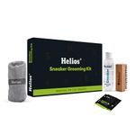 Helios Sneaker Grooming & Cleaner Kit | The Ultimate Sneaker Cleaner Experience | Shoe Cleaner Kit include: 125 ml Sneaker Cleaning Solution, 1 Shoe Brush