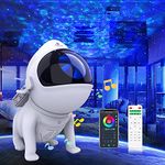 Star Projector,Galaxy Projector for Bedroom,Remote Control and Music Speaker White Noise Night Light Projector for Kids Star Light Works with Smart App for Baby Adult Ceiling Home Theater Decor