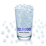 120,000 Clear Water Beads for Vases, Tansparent Water Gel Beads for Plants and Flowers Floating Candles, Vase Decor Filler,Wedding Centerpiece, Christmas Decoration