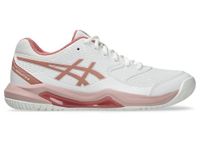 ASICS Womens Gel-Dedicate 8 White/Rose Rouge Tennis Shoes - 5 UK (1042A237.106)