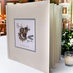 Large Wedding Luxury Photo Album | Traditional style with 30 x 30cm with interleaved Velum pages to protect your photographs