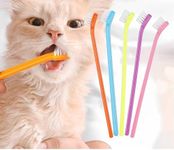 Pets Empire Dog Toothbrush, Set of 3 - Mini Pet Teeth Cleaning Soft Bristles Toothbrush for Easy Care | Pet Dog Oral Dental Cleaning Suitable for Large to Small Dogs, Cats (Color May Vary)