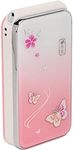 2G Unlocked Flip Mobile Phone, 2.4" Screen 2G Mobile Phone, Dual Card Dual Standby, Key LED Light, SOS Function, 6800mAh Battery (Pink)