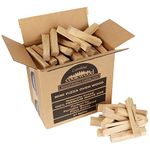 Carolina Cookwood Mini Pizza Oven Wood 6 Inch Firewood Pizza Logs Naturally Cured White Oak Hardwood for Portable Wood Pizza Ovens 750 Cubic Inches, Approximately 12-14lbs