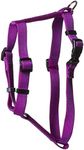 OmniPet Kwik Klip Adjustable Nylon Pet Harness, Purple, Medium