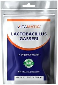 Vitamatic Lactobacillus Gasseri Probiotic Powder, Digestive Health Support, 100g (3.5oz), 100 Servings
