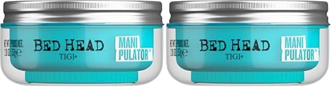 Bed Head TIGI Manipulator Texturizing Putty, Firm Hold Styling Putty for Short to Medium Hair, 2.01 oz (Pack of 2)