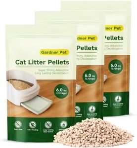 Gardner Pet Zeolite Cat Litter Pellets 18 Lbs (6 Lbs x 3 Pack)