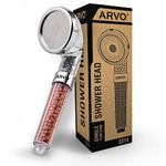 ARVO Shower Head Single Mode Function, Ionic shower head Handheld Filter with Low Water Pressure & Water Saving