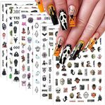 9 Sheets Halloween Nail Art Sticker