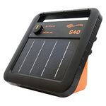 Gallagher S40 solar fence energiser including battery (6 V - 10 Ah)