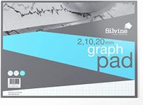 Silvine A3 Professional Graph Paper