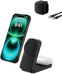 Belkin UltraCharge 2 in 1 Magnetic Wireless Charger with Qi2, 25W - Black
