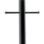 Kichler 49953BK Replacement Ladder Rest for Outdoor Post, Painted Black