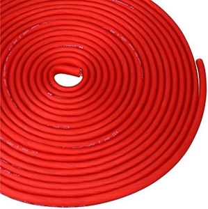 Conext Link 25 ft Red 8 Gauge Amplifier Power Ground Wire 25 Feet 8 GA AWG Amp Cable Roll （10861）