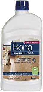 Bona Hardwood Floor Polish - 32 fl oz - High Gloss Shine - 32 oz covers 500sq ft of flooring - for use on Wood Floors