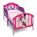 Disney Delta Children Plastic 3D-Footboard Twin Bed, Minnie Mouse