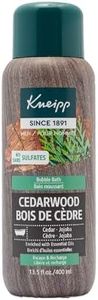 Kneipp Cedarwood Aromatherapy Bubble Bath - Good for a Luxurious Self-Care Experience - for Men Only - Vegan - Sulfate Free - 13.5 fl oz - Up to Eight Baths