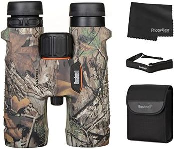 Bushnell Trophy 10x42mm Binocular - Realtree Xtra Camo with Lens Kit