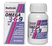 HealthAid Omega 3.6.9 (Balanced) - 60 Capsules