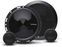 Rockford Fosgate P165-SE Punch 6.5" 2-Way Euro Fit Component Speaker System with External Crossover (Pair)