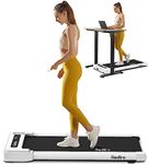 Redliro Walking Pad Treadmill Under Desk, Portable Mini Treadmill with Remote Control, 265lbs Max Weight, Installation-Free Jogging Machine for Home/Office