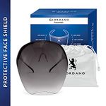 Giordano Goggle-Style Face Shield with 180° Safety Coverage: Anti-Fog Glasses and Clear Face Visor Integrated in One Design - Unisex Fashion Protective Wear for Men & Women