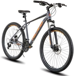 HH HILAND 27.5 inch Mountain Bike 21 Speeds, Lock-Out Suspension Fork, Aluminum 18 inch Frame Hydraulic Disc-Brake for Men Women Mens MTB Bicycle Adlut Bike