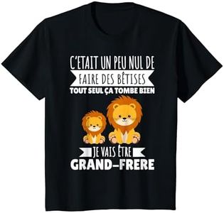 Enfant Annonce grossesse humour futur grand frère cadeau surprise T-Shirt