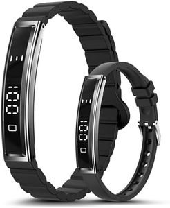 Smart Bracelet for Women Men, Sleep Tracker & 24/7 Heart Rate, Stress Monitor, Health Activity Fitness Trackers, Smart Wristband for Calorie Distance Step Counter, Black