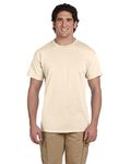 Fruit of the Loom 5 oz, 100% Heavy Cotton HD T-Shirt, Medium, Natural, Natural, Medium