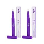 Vtly Teeth Whitening Pen 5ml (Pack of 2) | Instant Stain Removal | Enamel-safe Teeth Whitener for both Men & Women | Easy to use & Travel - Friendly | Instant Whitening
