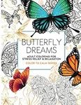 Butterfly Dreams Adult Coloring For