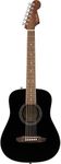 Fender California Standard Redondo Black Spruce Top Mini Acoustic Guitar with Bag