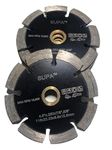 3 PCS OF SUPA CRACK CHASER 4 1/2"x0.250"x5/8",7/8" FOR CONCRETE/ASPHALT REPAIR each pack 3 pcs