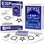 Magic Makers ESP Deck Bicycle Back Cards with Complete Online Course