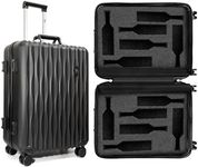 RONPOW wine suitcase, Black, /